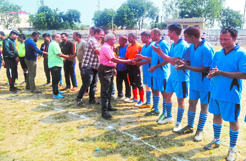 Football Tournament : sports for mines workers