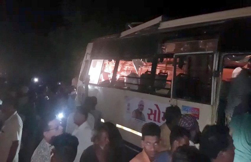 Ahmedabad News : दुर्घटना में 17 यात्री गंभीर रूप से घायल