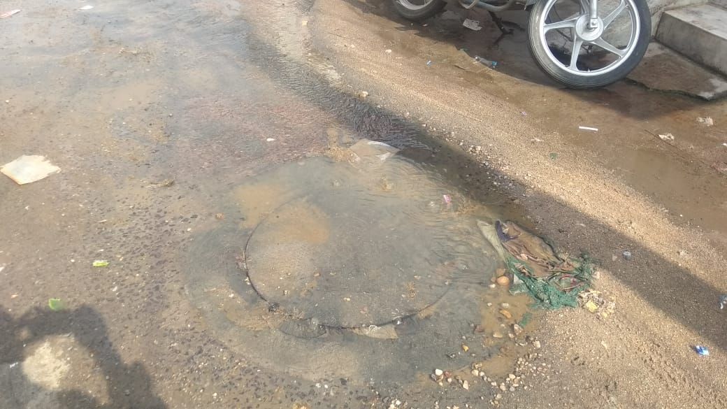 Sewerage system in Barmer city in disarray