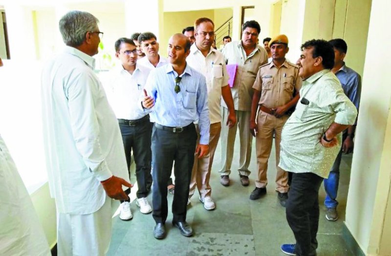 District Collector inspected Gida area