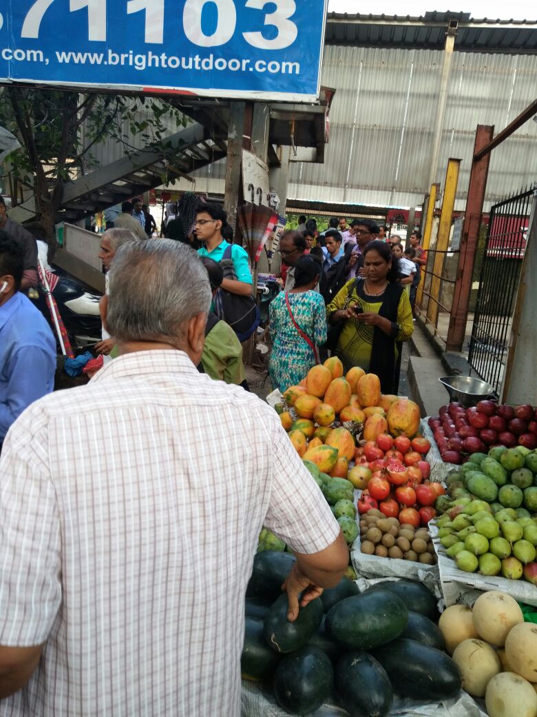 चल नहीं सकते विक्रोली की सड़कों पर
