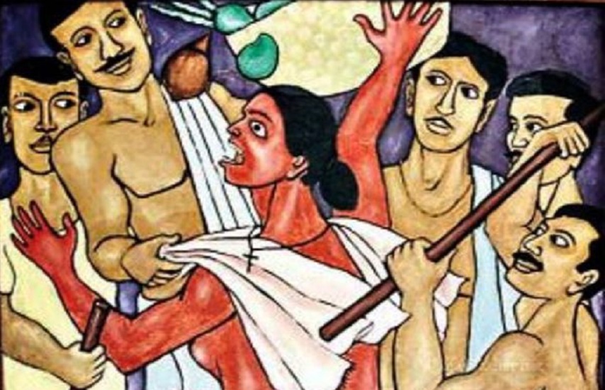 पश्चिम बंगाल: महिला को निर्वस्त्र कर गांव में घुमाया,क्या था कसूर...