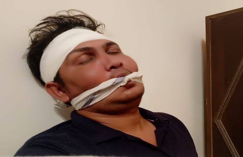 हाथ-मुंह बांधकर भेजता खुद के फोटो, बोला - मेरा अपहरण हो गया 4 लाख भेजो, वरना मुझे मार डालेंगे, हुआ ये खुलासा