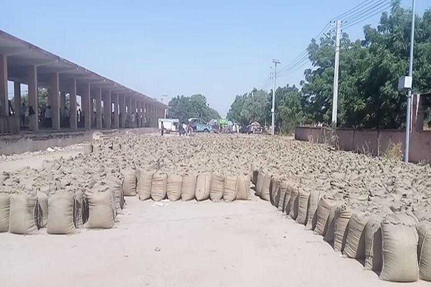 लालसोट कृषि मण्डी में व्यापारियों ने रखा कामकाज बन्द