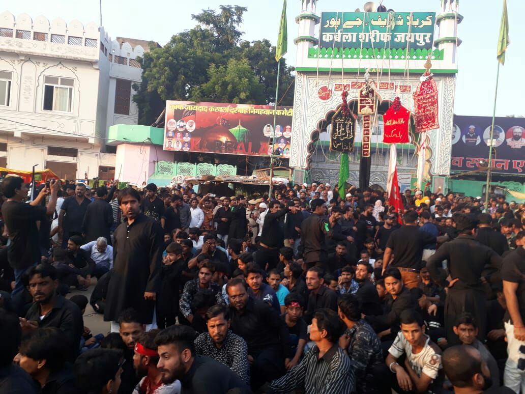 Shia Community Matam In Jaipur : shia matam in karbala