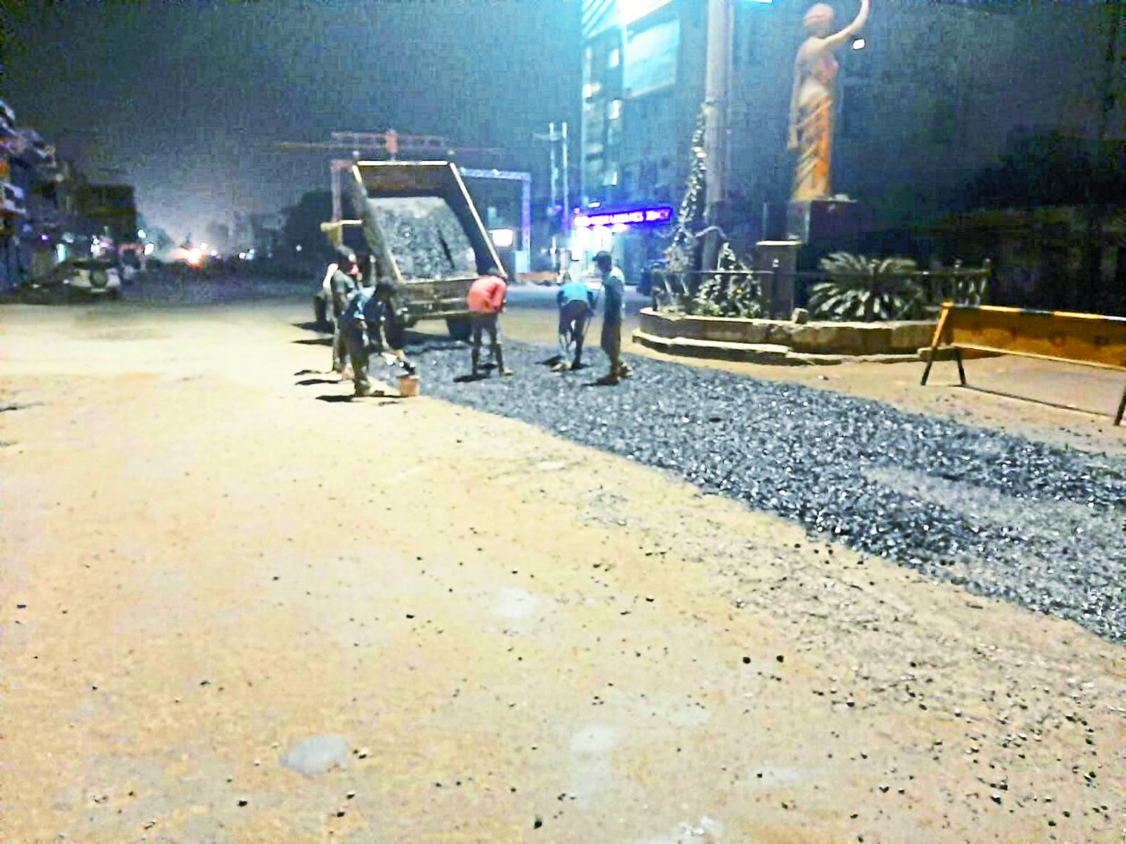 rewa-Satna road maintenance