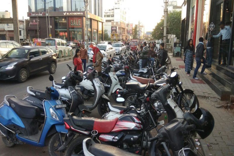 no one showed intertest in multi level parking at nai sarak of jodhpur