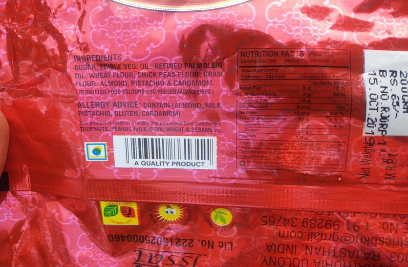 Be careful: are you not eating soaked papdi made of palm oil in bhilwara