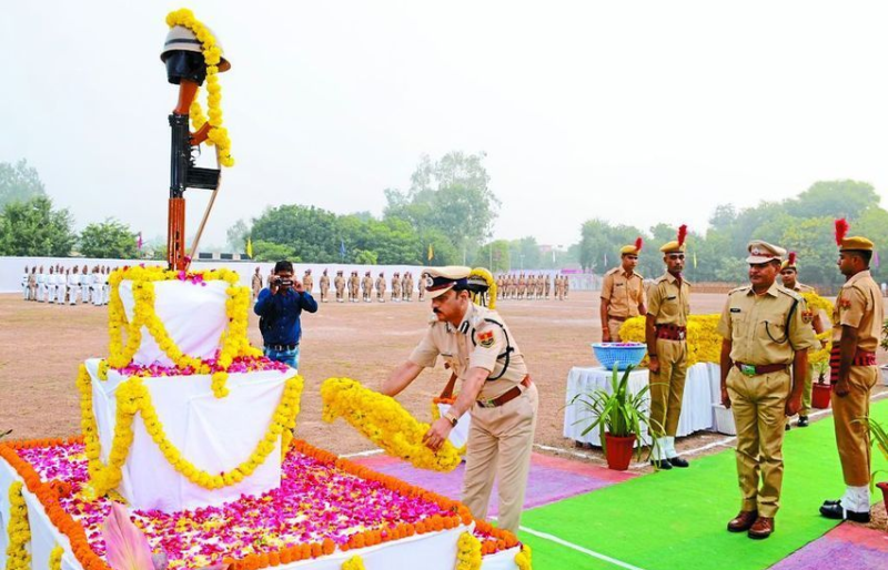 पुलिस शहीद दिवस : साहस, सम्मान और शौर्य की दिखी झलक...