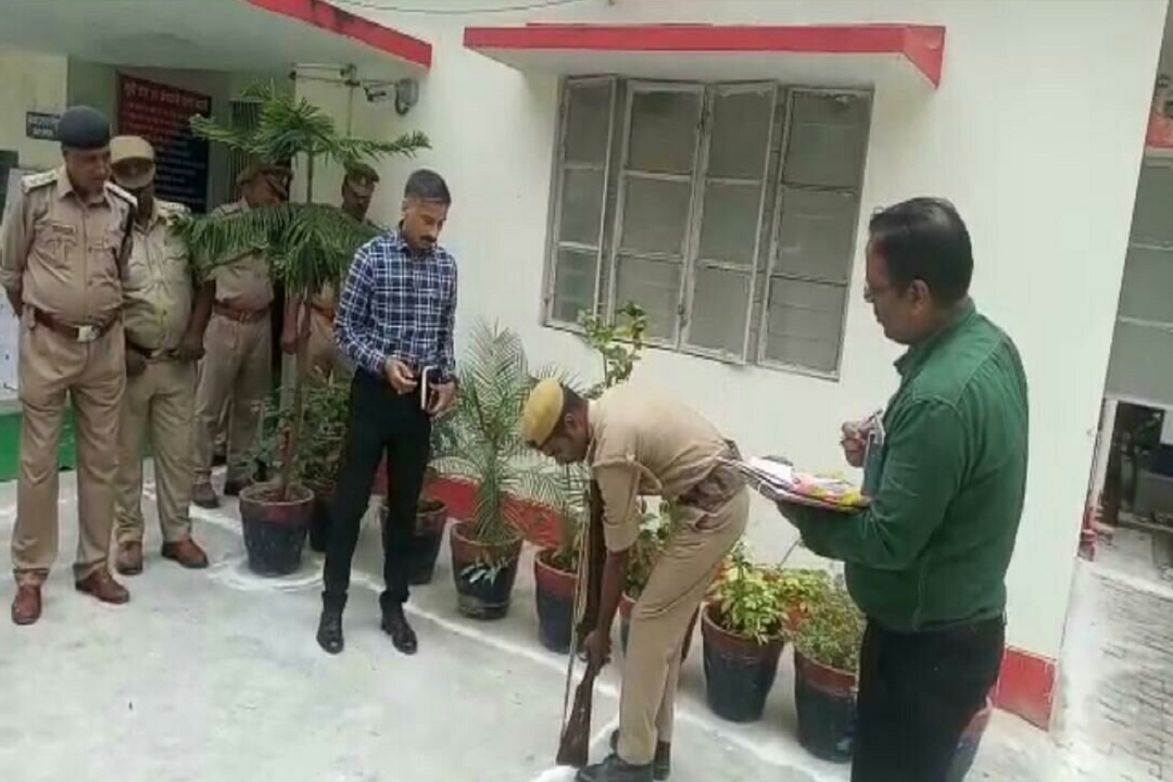 ADG Inspection in Karari Police station