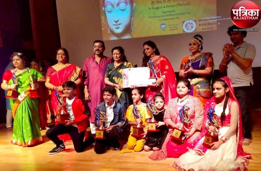 थाईलैंड में आयोजित ग्लोबल डांस कम्पीटिशन में भारतीय दल ने फहराया परचम, जीते 5 स्वर्ण व 1 रजत पदक