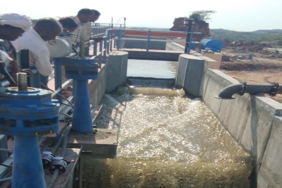 water project prepared in jodhpur by India and France government
