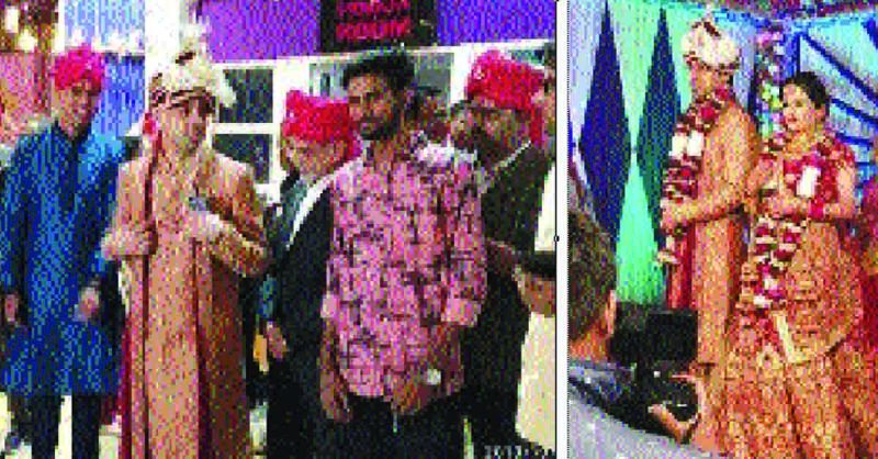 कलक्टर बने दूल्हा, डॉ. शैली के साथ लिए फेरे