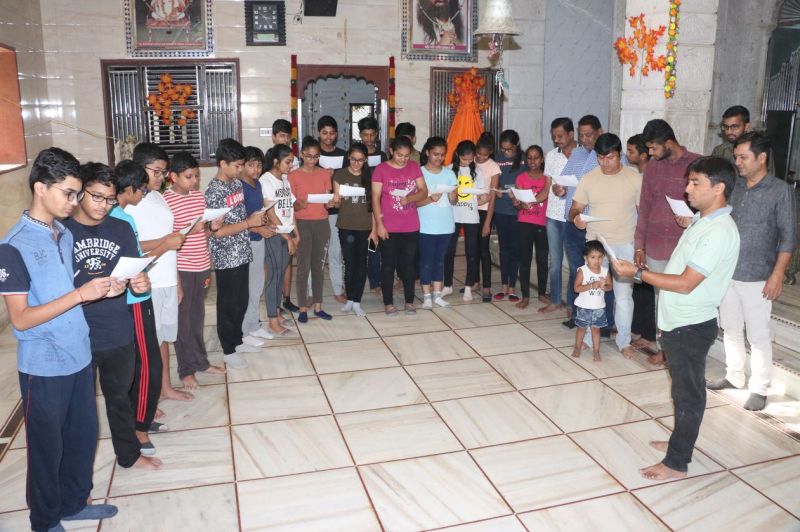 पत्रिका के अभियान से जुड़े देवालय, गांव-गांव में ली शपथ