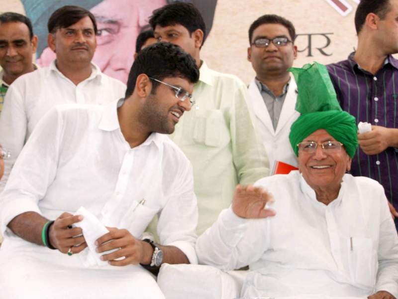 omprakash and dushyant Chautala