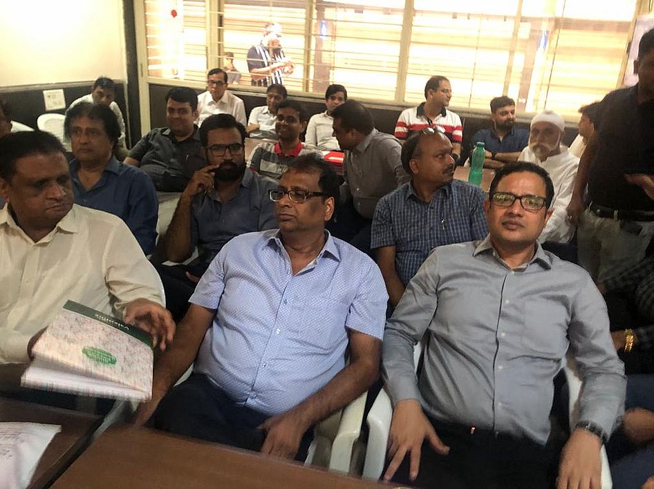 रघुकूल मार्केट में फिर हुआ हंगामा
