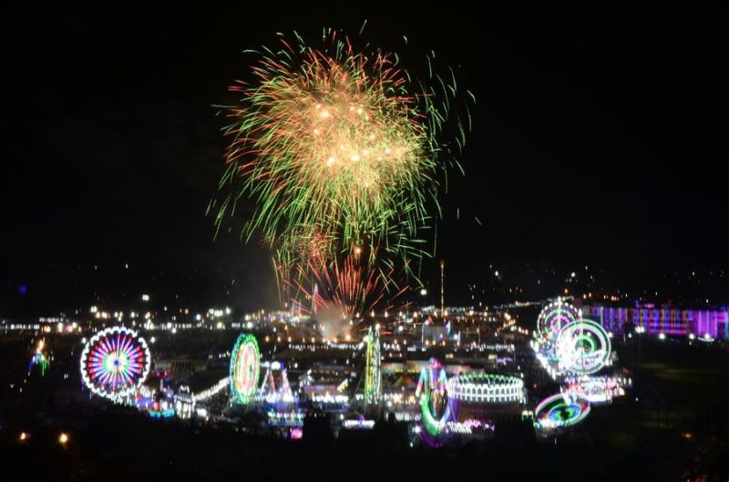 Dussehra Fair farewell memorable with Grand fireworks organized by rajasthan patrika