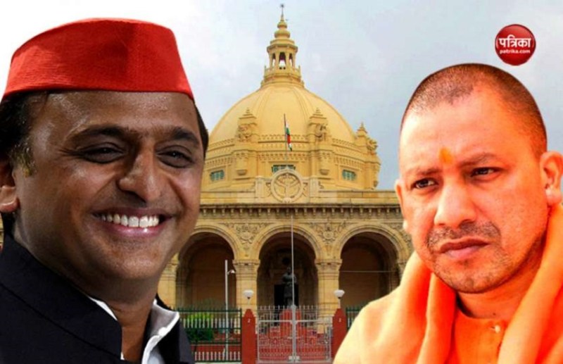 CM Yogi Adityanath and Akhilesh Yadav
