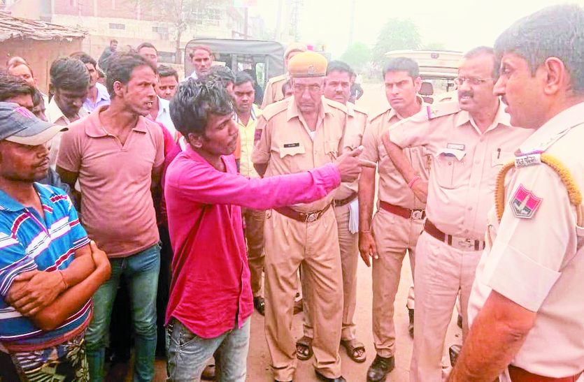 श्रमिक की संदिग्ध मौत