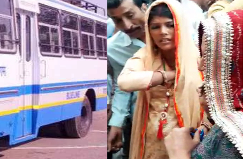 चलती बस में महिला के बैग से युवती ने उड़ा लिए 50 हजार रुपए, लोगों ने पकड़ा