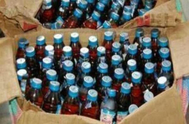 After the video, the audio has now gone viral, officials are selling illegal liquor