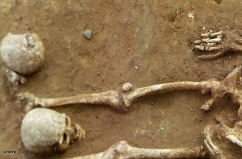 पढि़ए क्या हुआ जब रेत खुदाई के दौरान निकलने लगे एक के बाद एक नरकंकाल