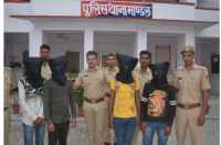 case of loot with the pickup driver in bhilwara