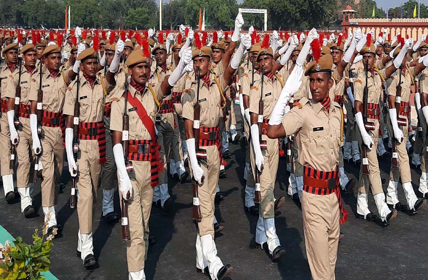 देवली सीआइएसएफ आरटीसी में राजस्थान पुलिस कांस्टेबल के प्रथम बैच का दीक्षान्त समारोह हुआ सम्पन्न