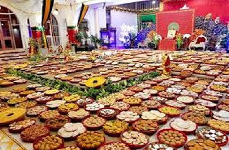 - कस्बे में मठ की सेरी स्थित कृष्ण भगवान मंदिर में धूमधाम से मनाया गया अन्नकूट महोत्सव