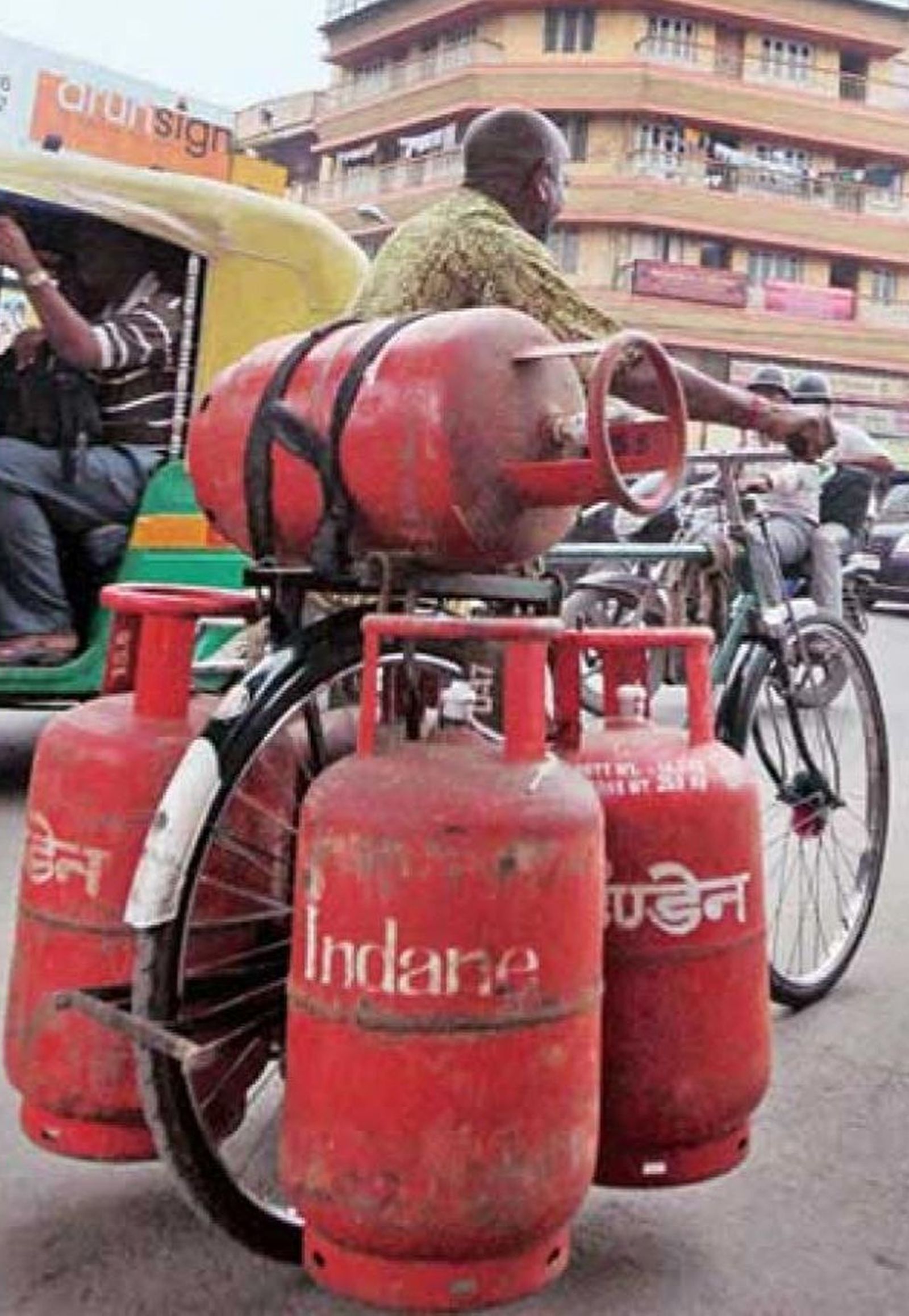 No home delivery of gas cylinders, delivery from anywhere