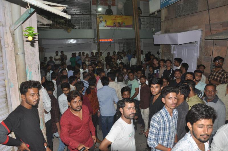 Entered assault in shop