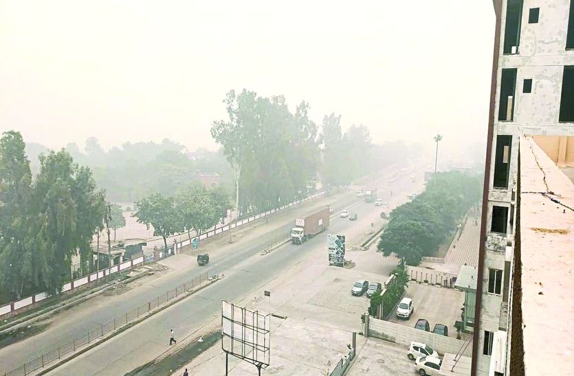 वायु प्रदूषण की मार, उद्योग नगरी लाचार