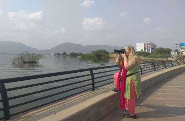 beautiful pics of aanasagar lake in ajmer