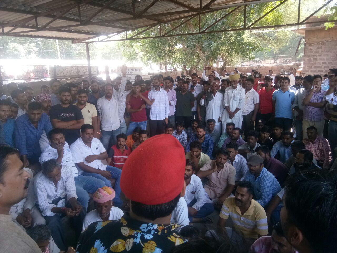 historysheeter murder case in illegal gravel mining in jodhpur