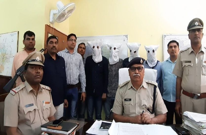 Rajasthan Police Arrest Loot Gang In Bhiwadi Area