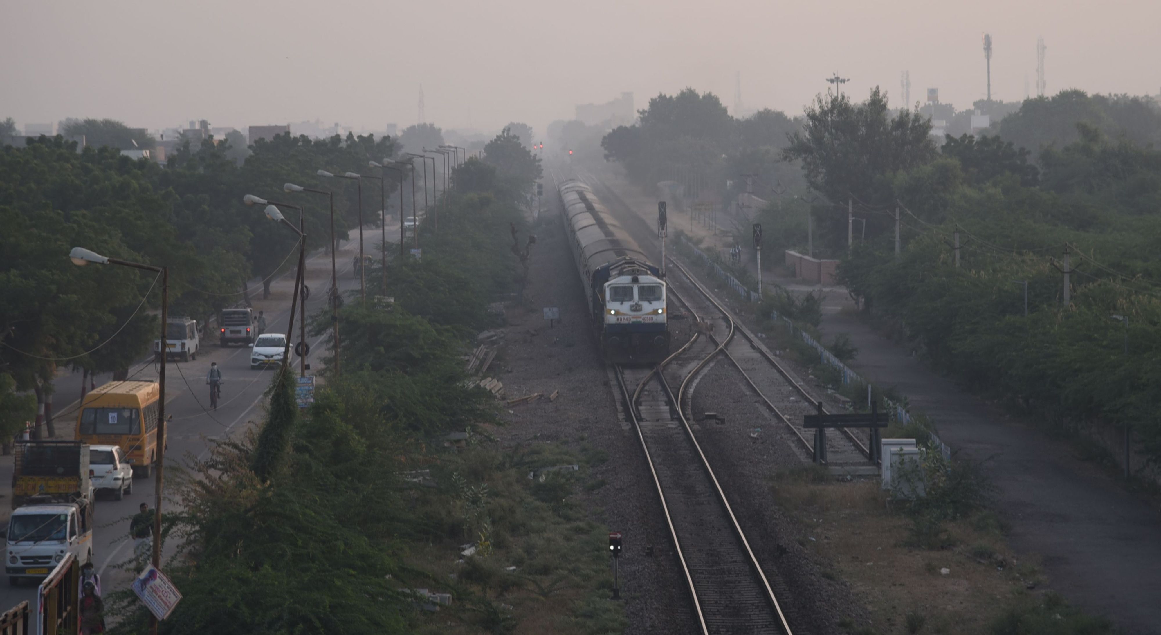 माउंट आबू में पारा 11 डिग्री, सर्दी का अहसास