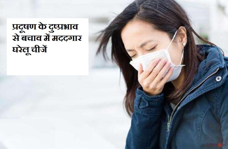 प्रदूषण के दुष्प्रभाव से बचाव में मददगार घरेलू चीजें