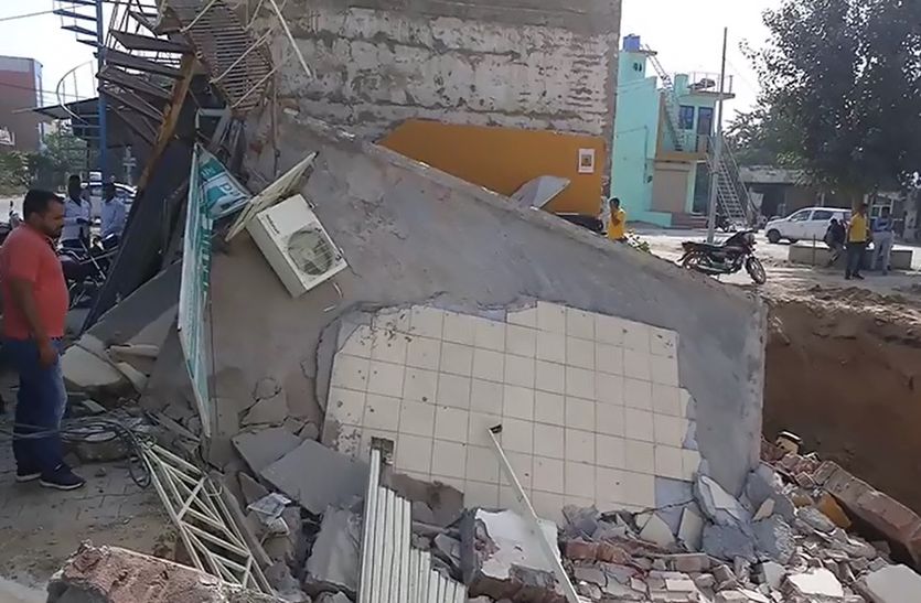 Bhiwadi Two Floured Building Collapse