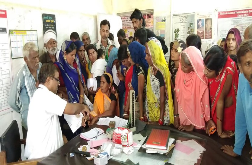 Treatment of hundreds of patients in one doctor, situation worsening in civil hospital