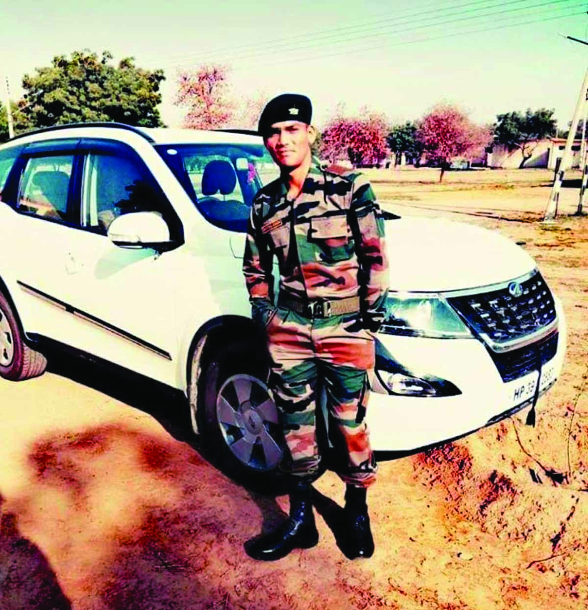 Shivpal Singh, a soldier of Bhima subdivision, martyred in Jaisalmer