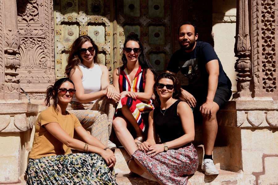indian and foreign country tourists are visiting jodhpur