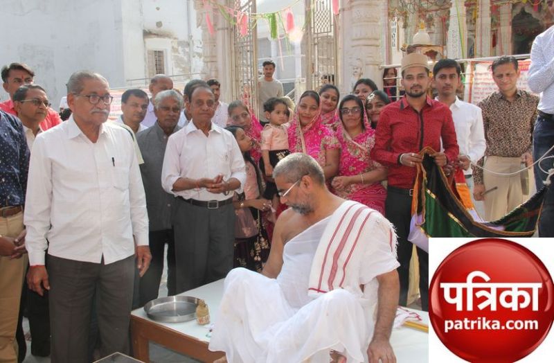 चातुर्मास परिवर्तन यात्रा सम्पन्न, सिरोही जैन वीसी में दिनभर हुए धार्मिक कार्यक्रम