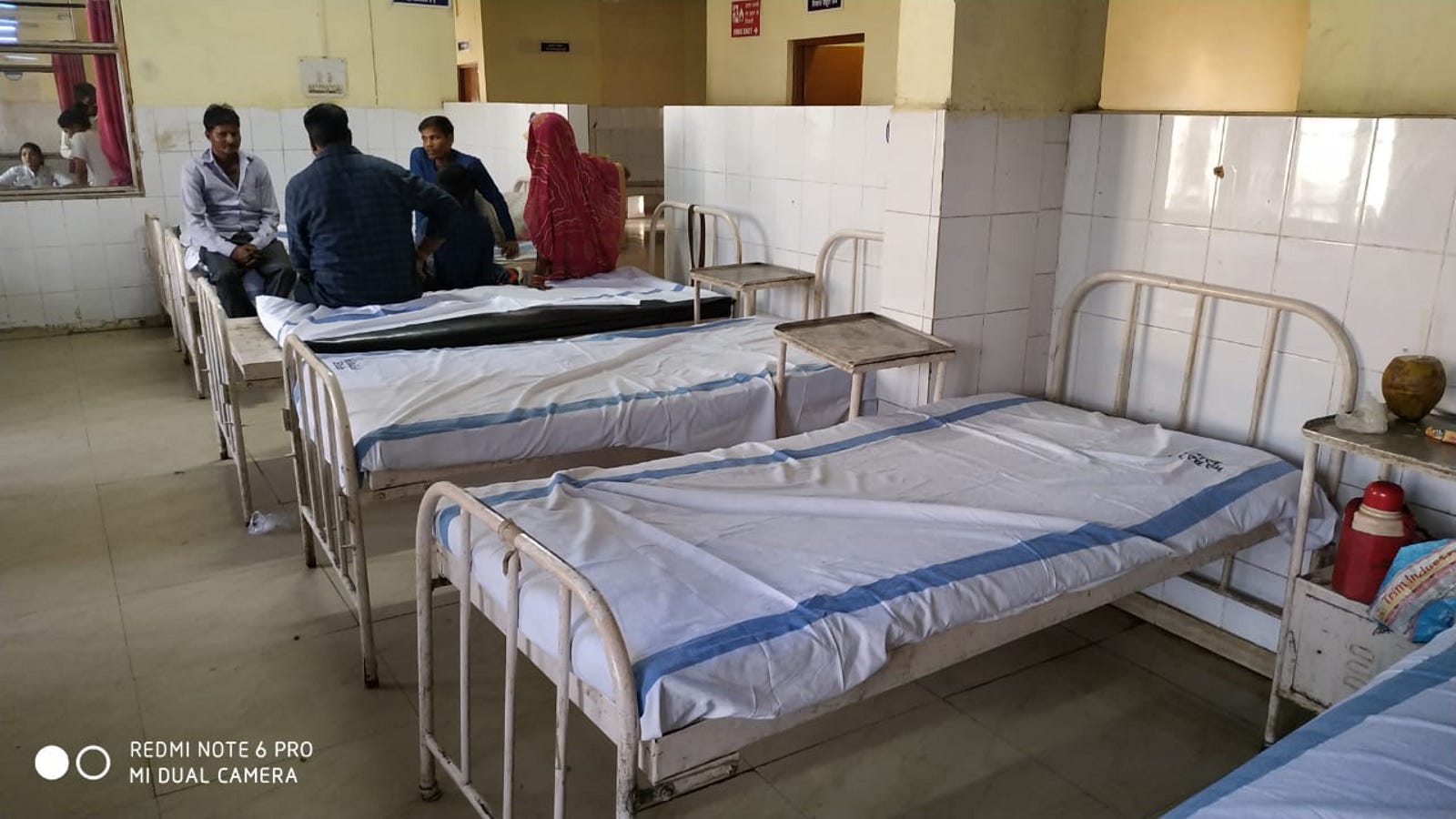 Rejuvenation of district hospital before inspection team visit