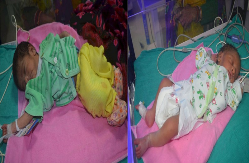 इंसानियत शर्मसार: दो नवजात मिले लावारिस, एक झाड़ियों में तो दूसरा गृह पालना में