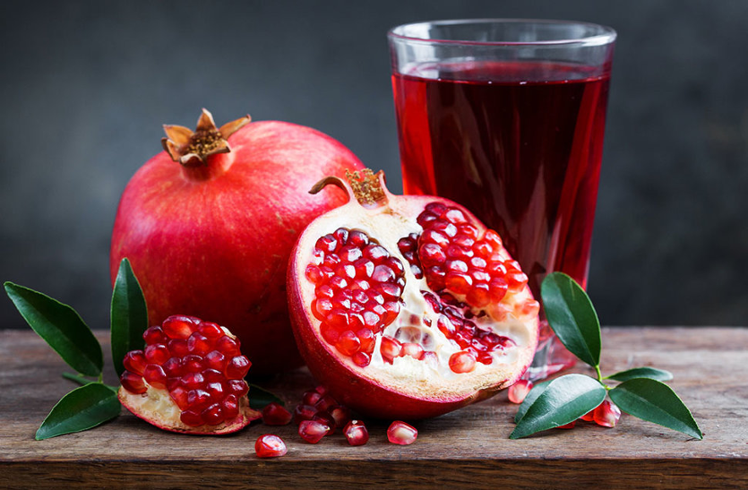 Pomegranate is beneficial for Vata, Pitta, Kapha