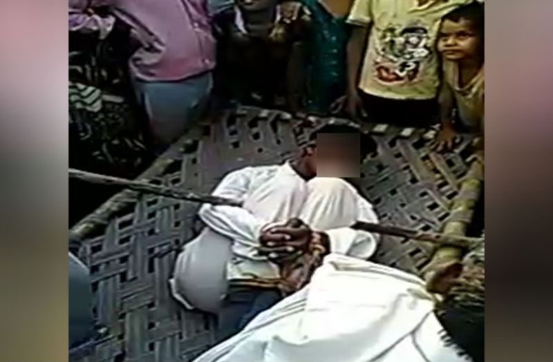 दामाद को ससुरालीजनों ने बंधक बनाकर पीटा