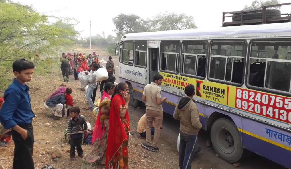Technical failure in bus, passenger upset