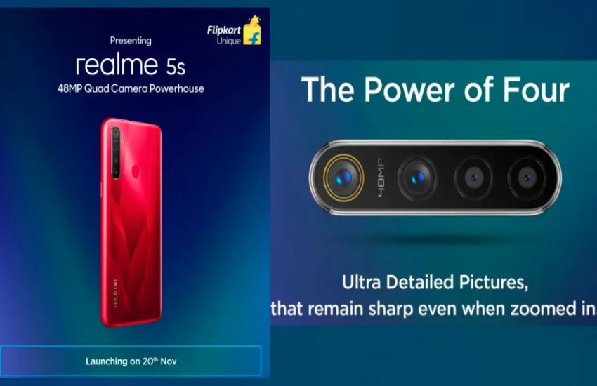Realme 5s with Snapdragon 665 SoC 5000mAh Battery