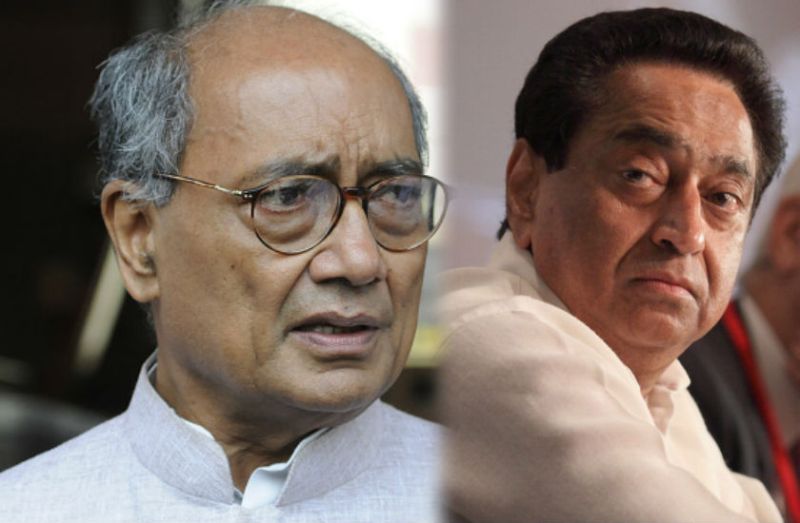 कमलनाथ के जन्मदिन पर कांग्रेस का विवादित विज्ञापन, कहा- दिग्विजय के समर्थन से बने सीएम, हार का भी जिक्र