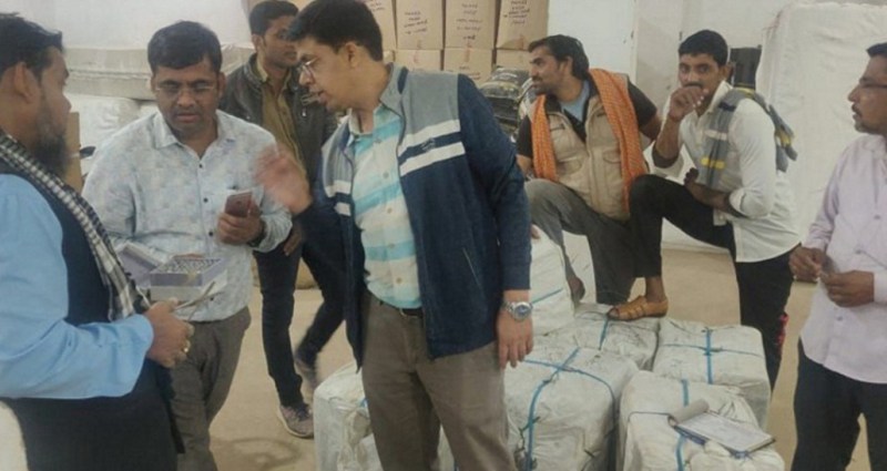 बिहार से लाए गए प्रतिबंधित ऑक्सीटोसिन के 80 हजार इंजेक्शन का जखीरा पकड़ा